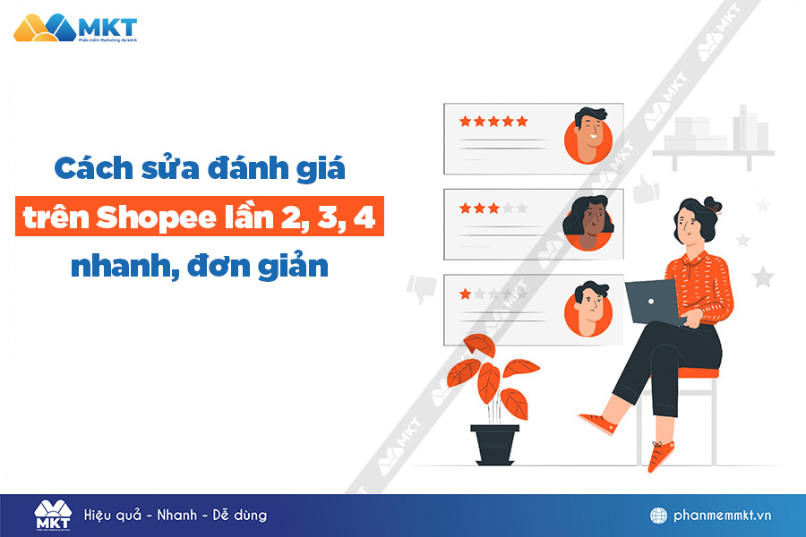 Có cách sửa đánh giá trên Shopee lần 2 không?