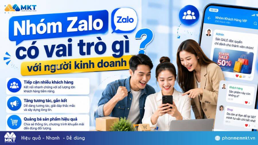4 Cách vào nhóm Zalo không cần link chưa chắc bạn đã biết 1 Nhóm Zalo có vai trò gì với người kinh doanh?