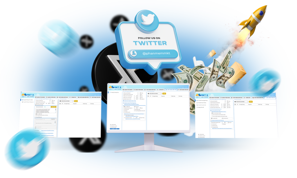 Phần mềm MKT Twitter