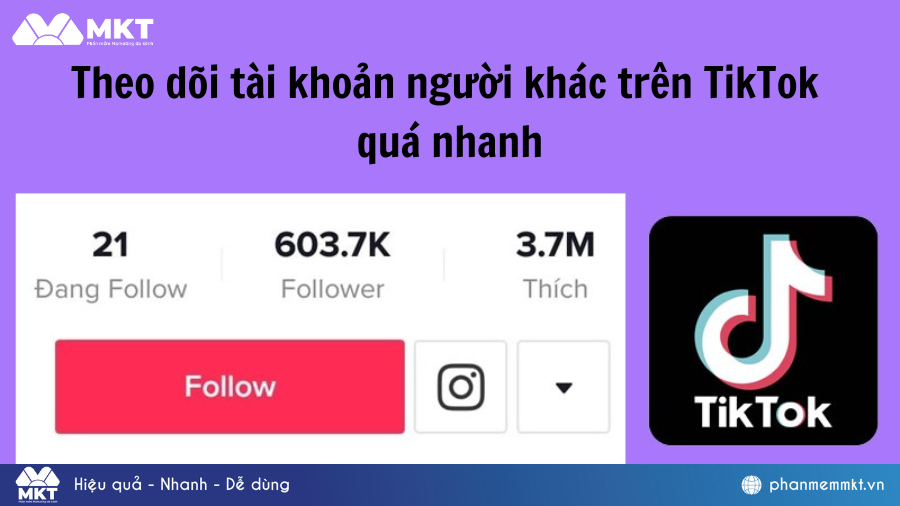 Tại sao không follow được trên TikTok?