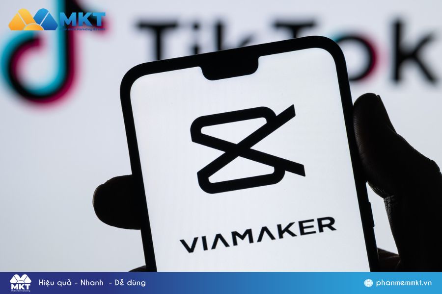 App làm nét video TikTok - Viamaker