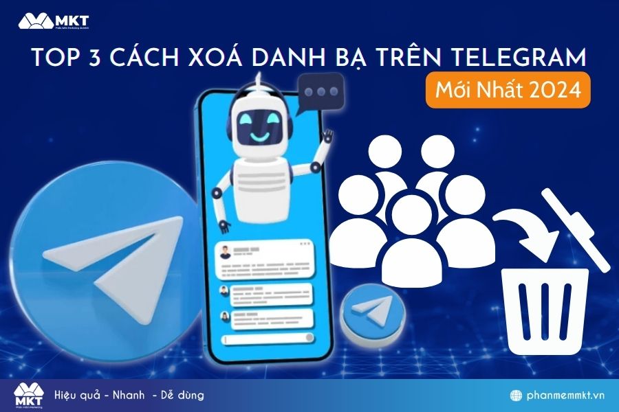 cách xoá danh bạ trên Telegram