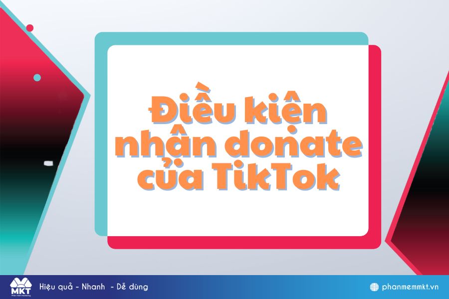 Điều kiện bật donate trên TikTok
