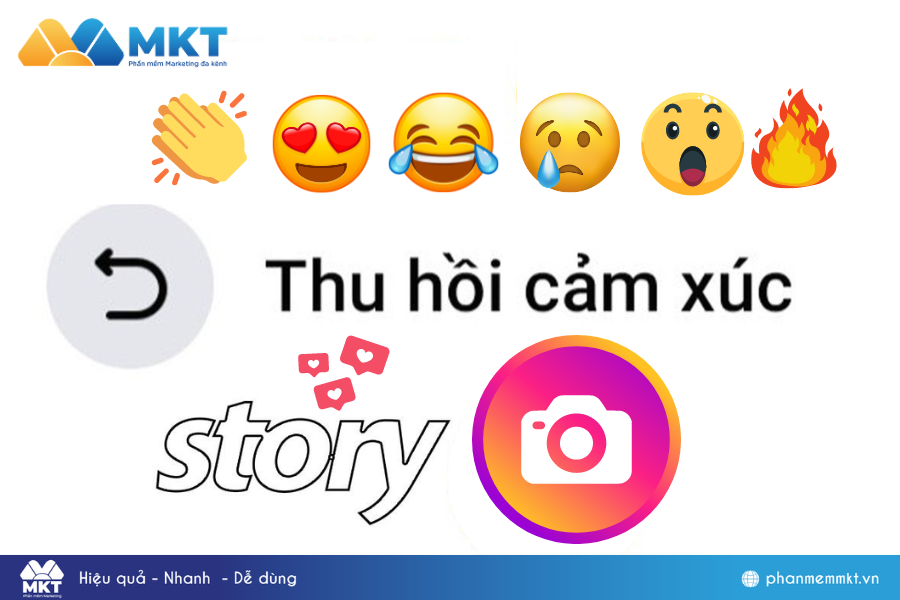 Cách thu hồi cảm xúc trên story Instagram