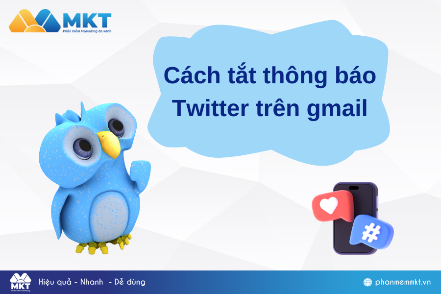 Hướng dẫn cách tắt thông báo Twitter trên gmail