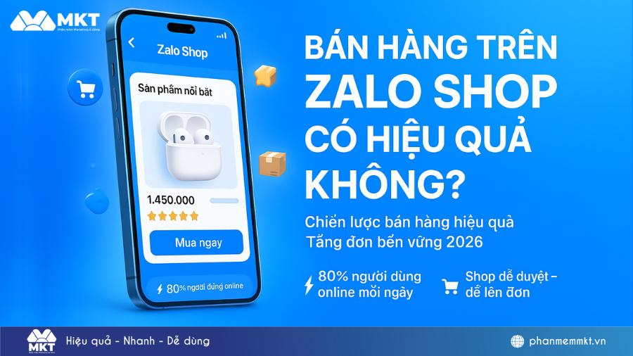 Bán hàng trên Zalo shop có hiệu quả không?