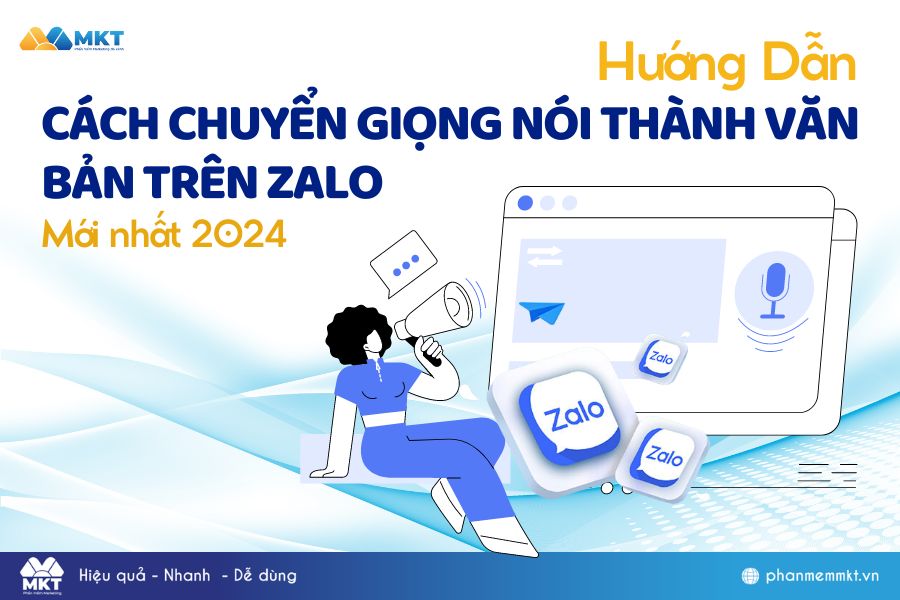 cách chuyển giọng nói thành văn bản trên Zalo