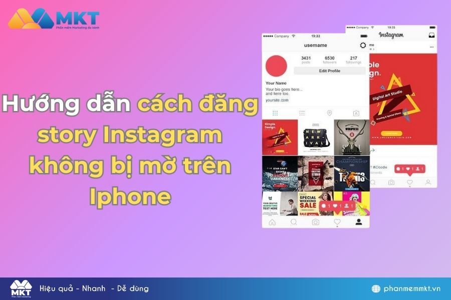 Hướng dẫn cách đăng story Instagram không bị mờ trên Iphone