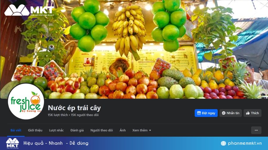 Kinh doanh nước ép trái cây online