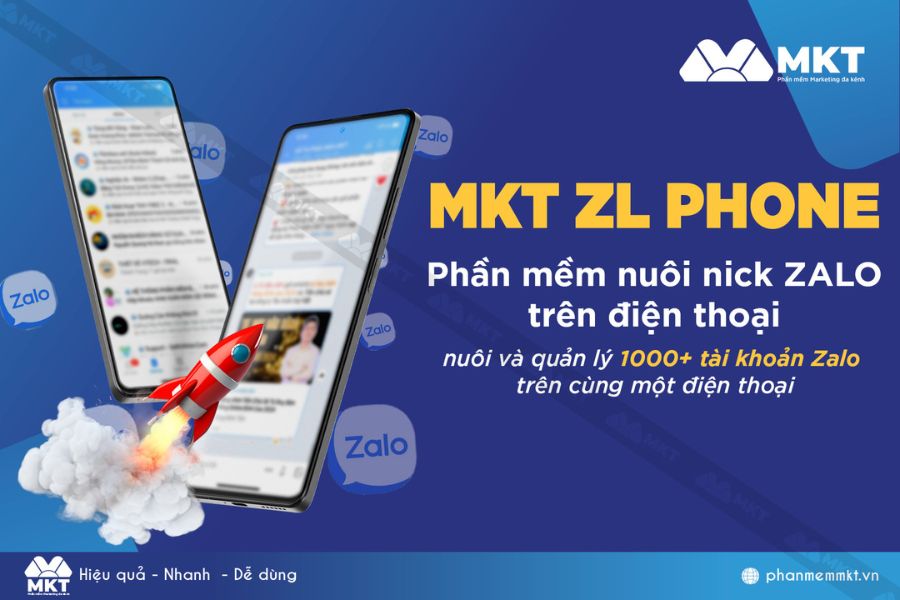 Phần mềm đăng bài Zalo - MKT Zalo Phone