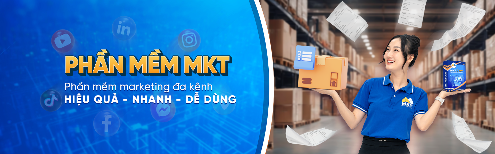 Phần mềm MKT - hệ thống marketing 0 đồng