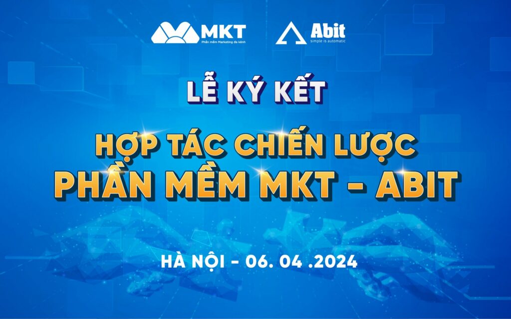 Ký kết hợp tác chiến lược giữa Phần mềm MKT và Abit