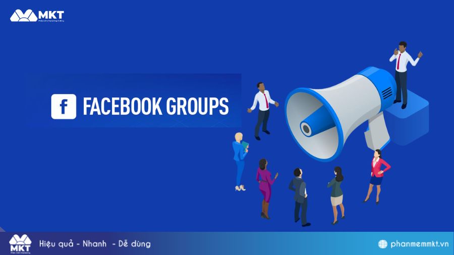 Kết bạn, tham gia group cộng đồng