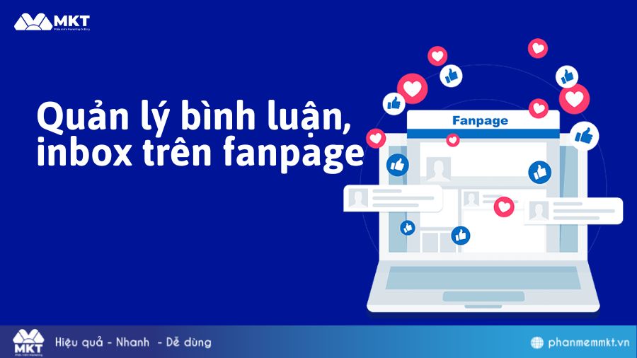 Quản lý bình luận, inbox trên fanpage