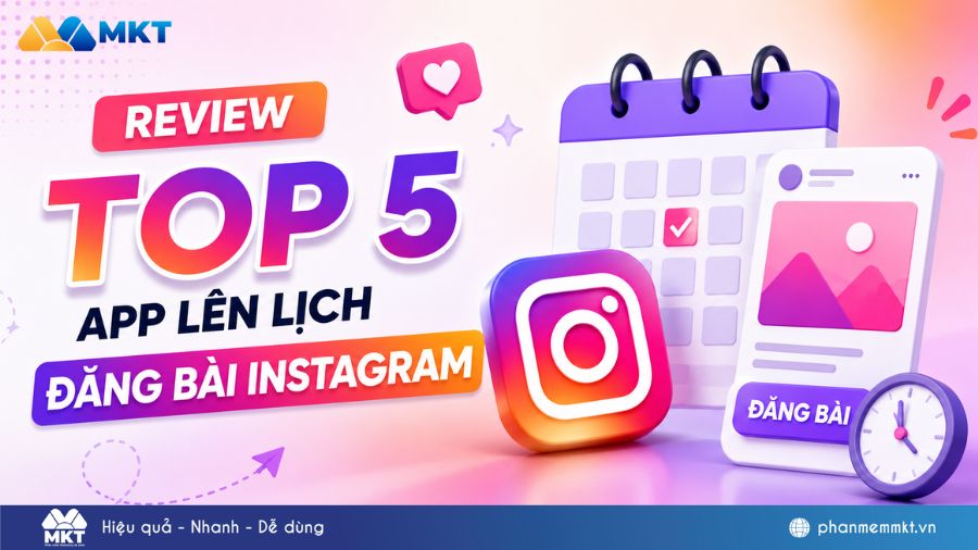 Top 5 app lên lịch đăng bài Instagram phổ biến cho nhà bán hàng 1 Review Top 5 app lên lịch đăng bài Instagram