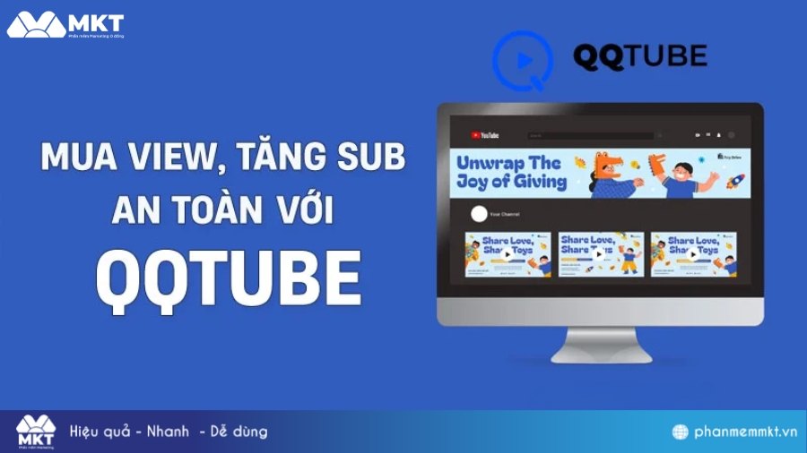 Mua Sub Youtube thông qua QQTube Cách tăng 1000 Sub YouTube