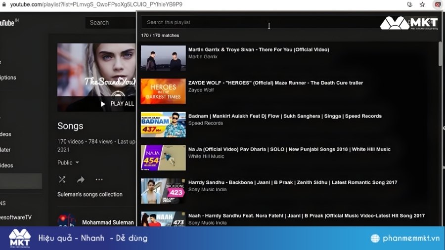 Tận dụng danh sách phát Power Playlist Cách tăng 1000 Sub YouTube