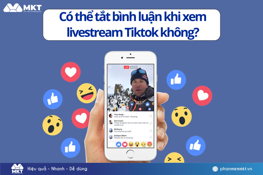 Hướng dẫn cách tắt bình luận khi xem livestream Tiktok