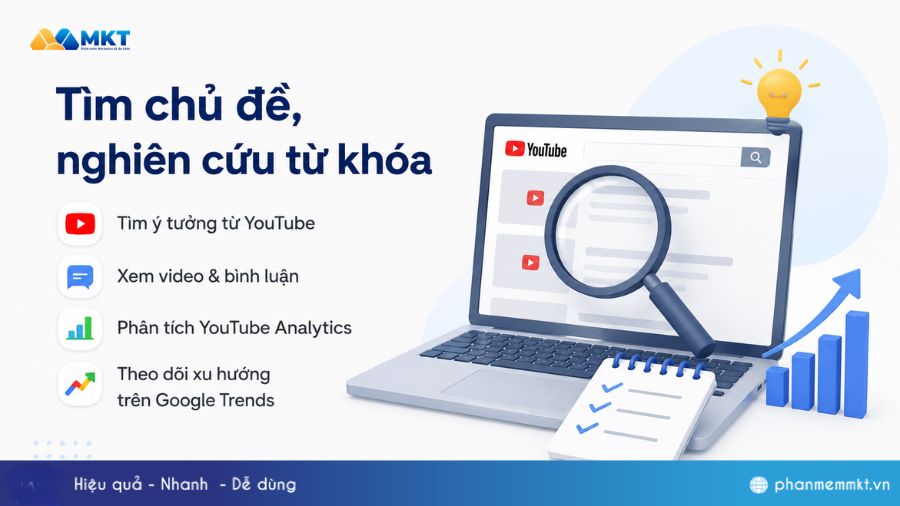 Có nên mua sub YouTube? 7 Bí quyết tăng sub YouTube ít ai biết 4 Tìm chủ đề, nghiên cứu từ khóa trên Youtube