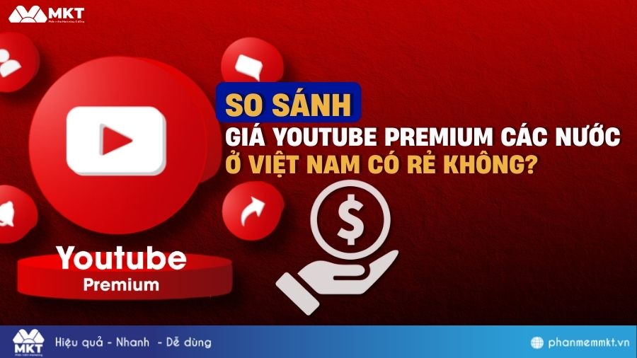 Giá Youtube Premium các nước