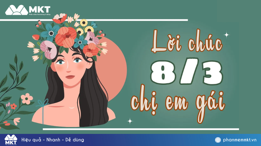 1001+ những lời chúc 8/3 hay nhất, slogan 8/3 ngắn gọn dành tặng cho "nửa thế giới"