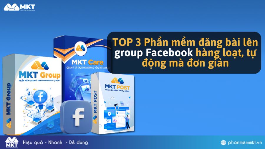 Phần mềm đăng bài lên group Facebook