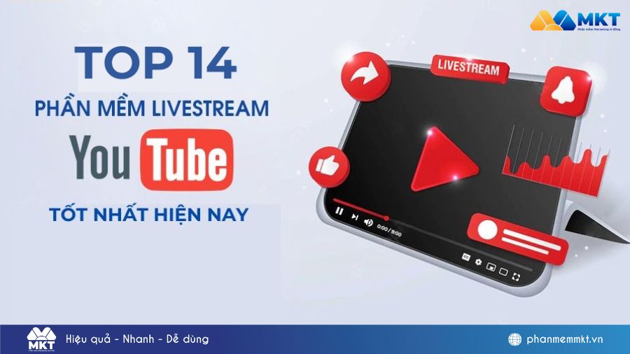 Top 14 phần mềm livestream YouTube miễn phí tốt nhất hiện nay