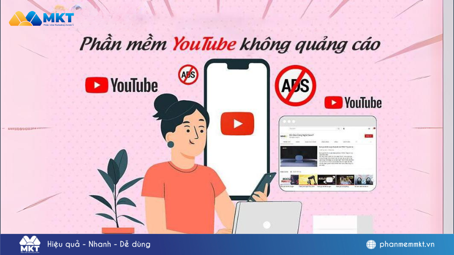 Phần mềm YouTube không quảng cáo