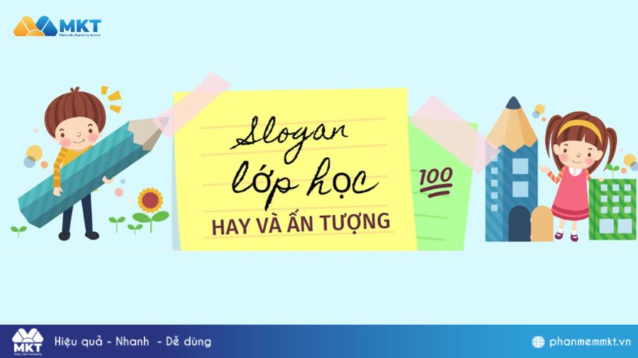 Những câu slogan chất cho lớp học