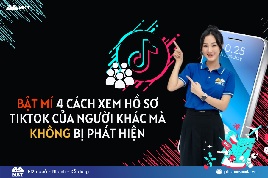 xem hồ sơ TikTok của người khác mà không bị phát hiện