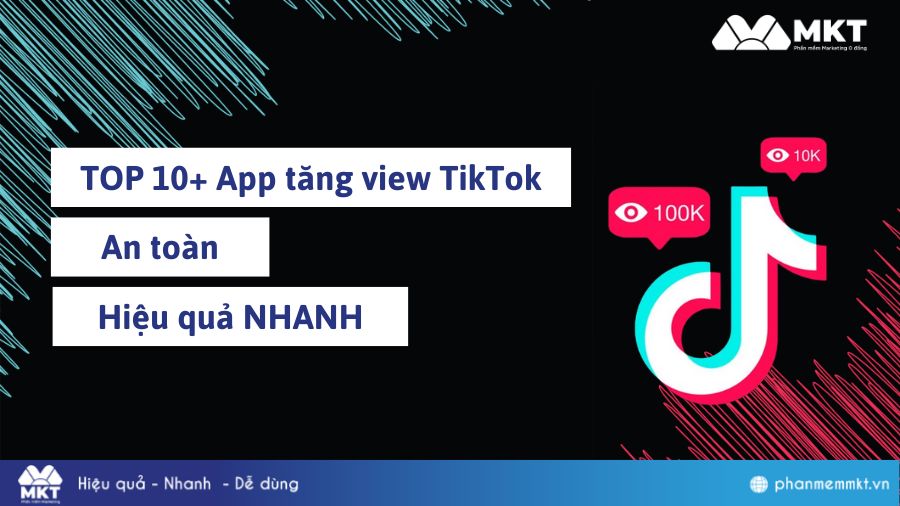 App tăng view TikTok