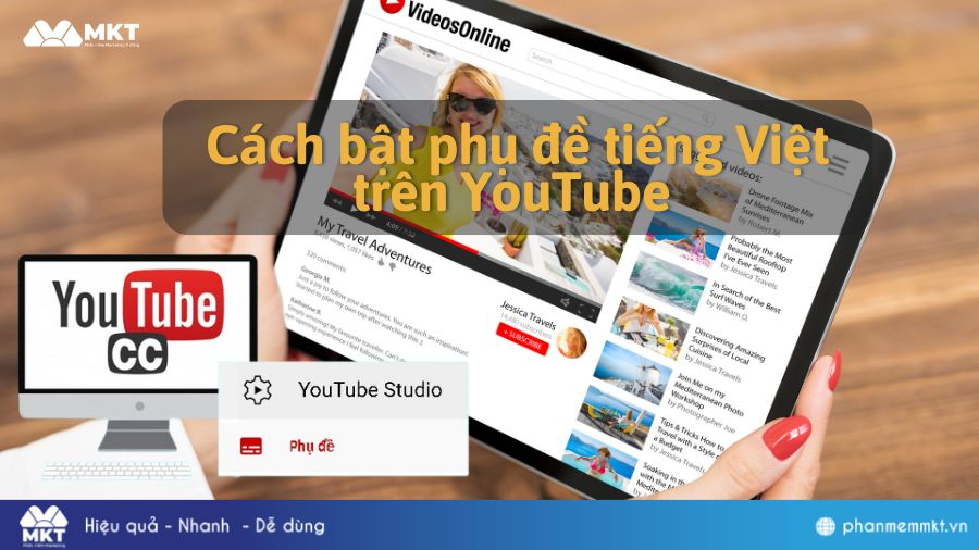 Cách bật phụ đề tiếng việt trên Youtube