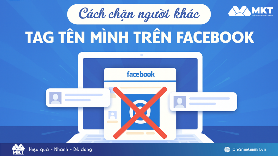 Cách chặn người khác tag tên mình trên facebook