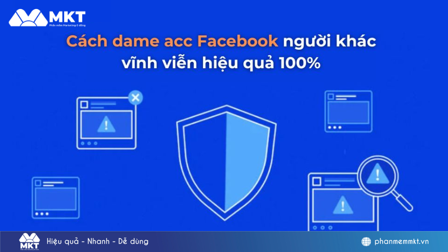 Cách dame acc Facebook, RIP acc Facebook người khác dễ dàng