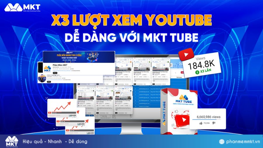 Chăm sóc tài khoản với MKT Tube 