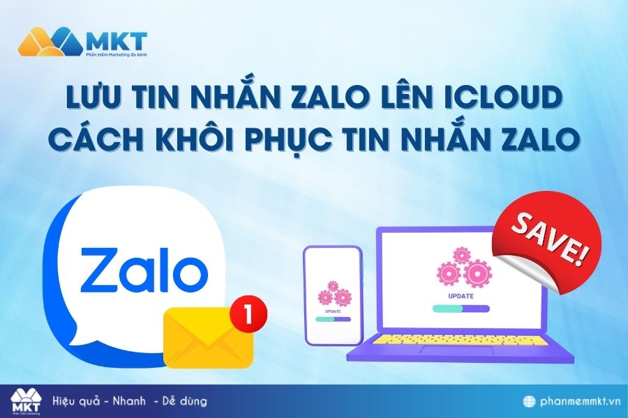 Hướng dẫn lưu tin nhắn Zalo trên Icloud đơn giản