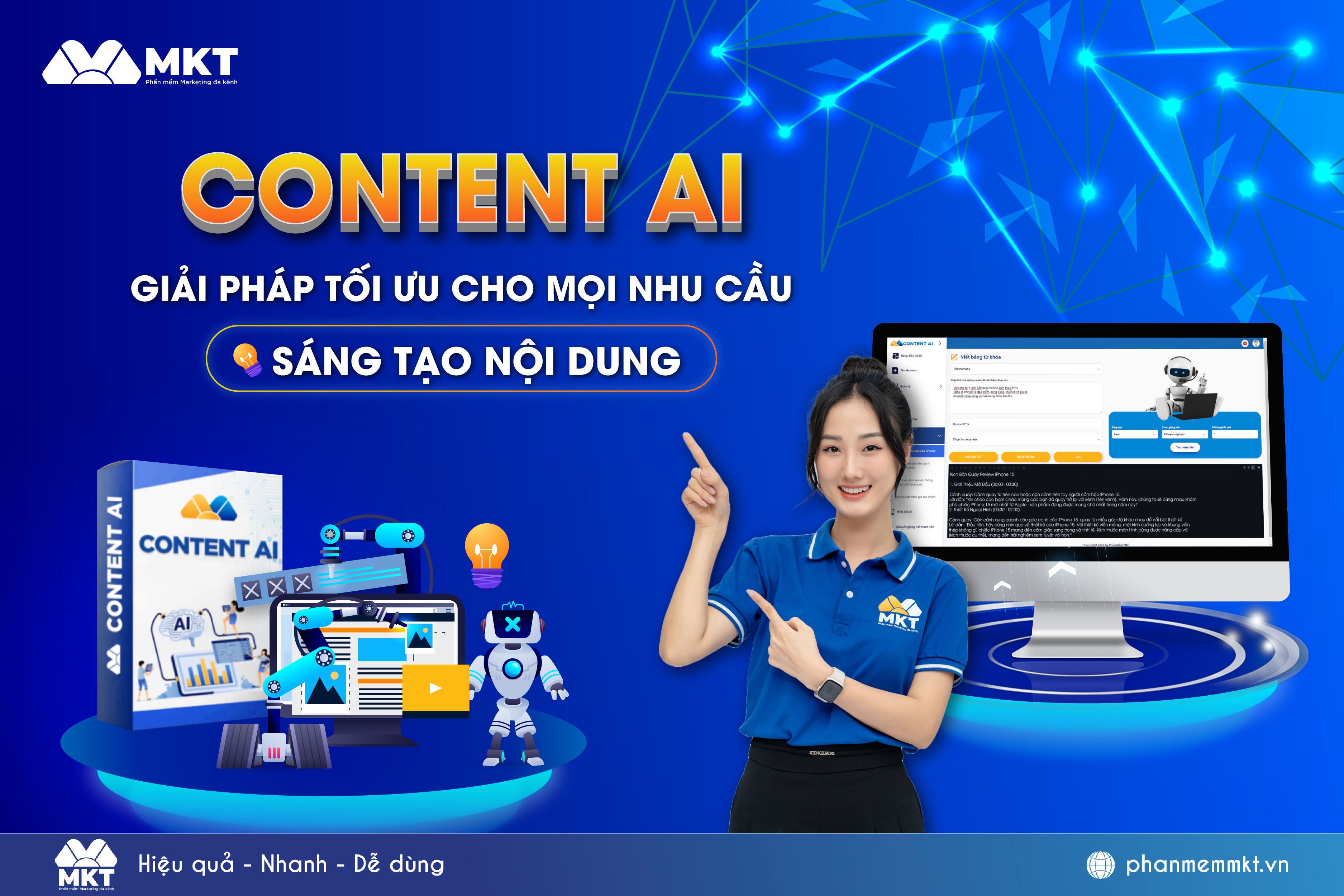 Phần mềm chuyển giọng nói thành văn bản trên máy tính Content AI