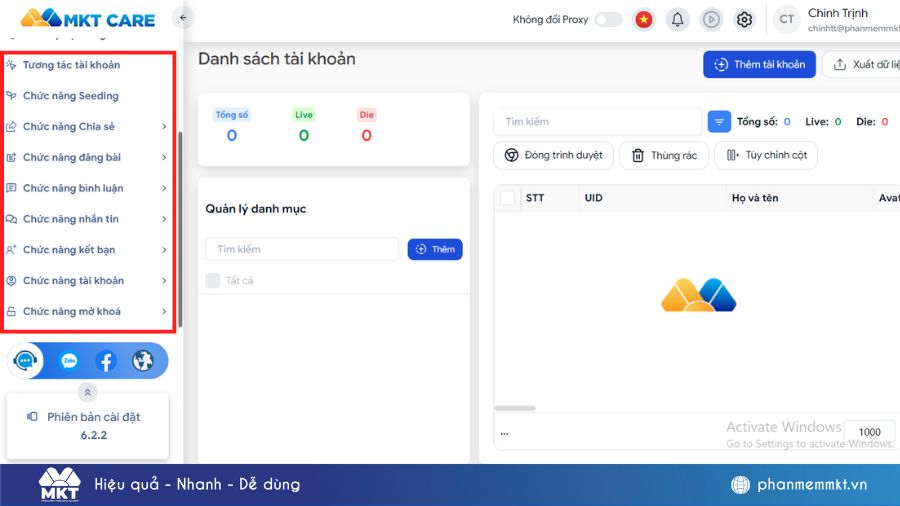 mua nick facebook chạy quảng cáo