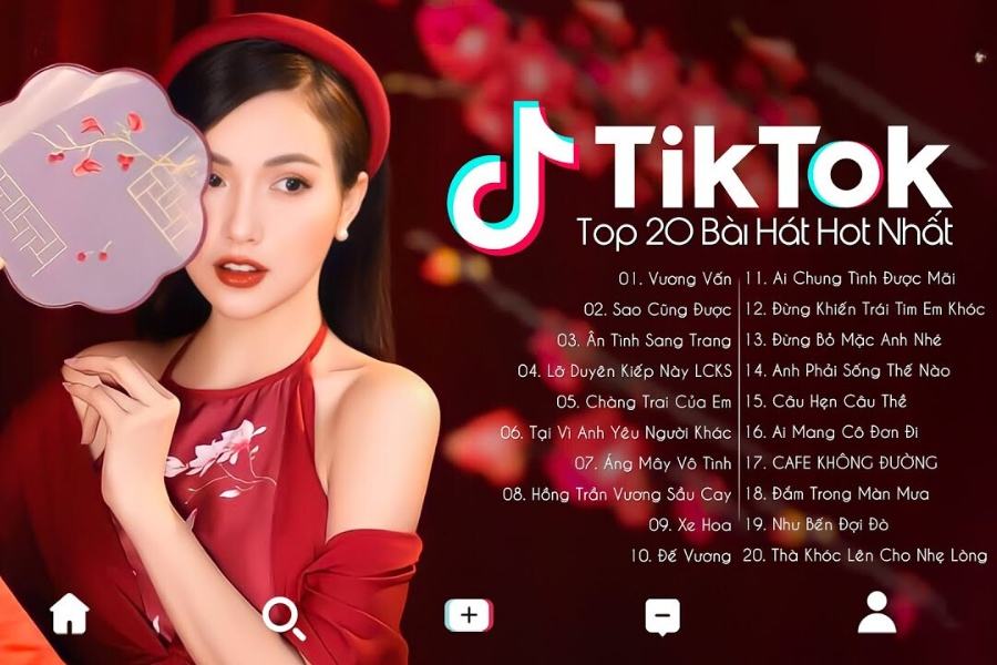 Những bài hát đang hot trên TikTok hiện nay