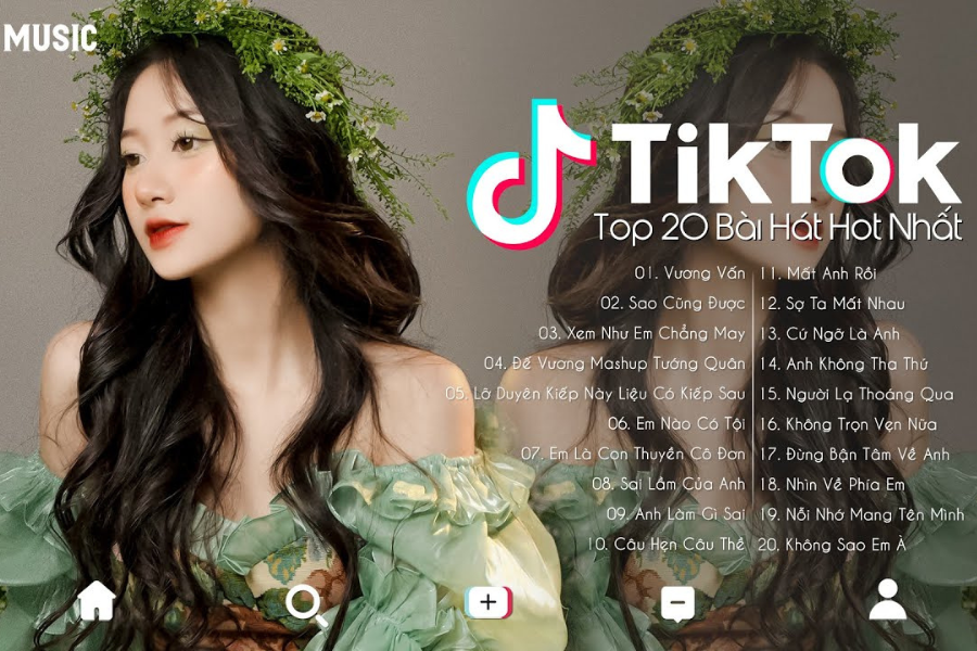 Những bài hát đang hot trên TikTok hiện nay