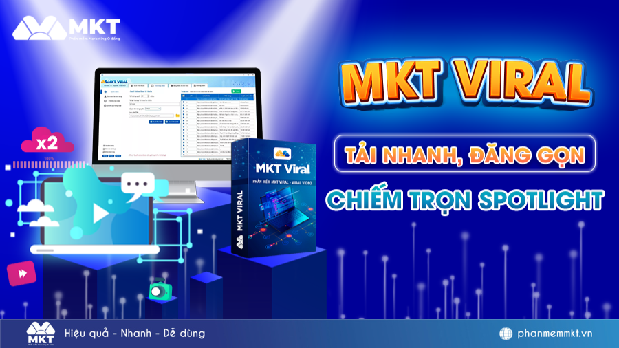 Phần mềm tăng tương tác Facebook miễn phí MKT Viral