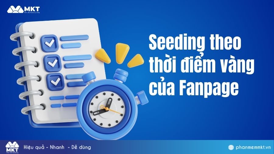 Seeding khung giờ vàng của Fanpage Cách 2: Seeding theo thời điểm vàng của Fanpage