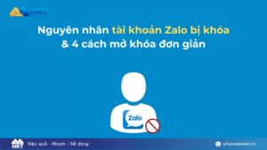 Tài khoản Zalo bị khóa