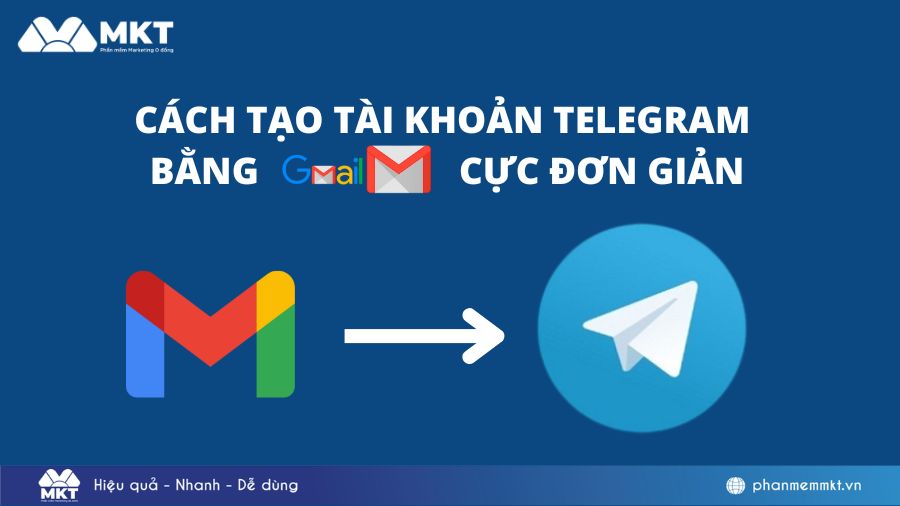 tạo tài khoản telegram bằng gmail