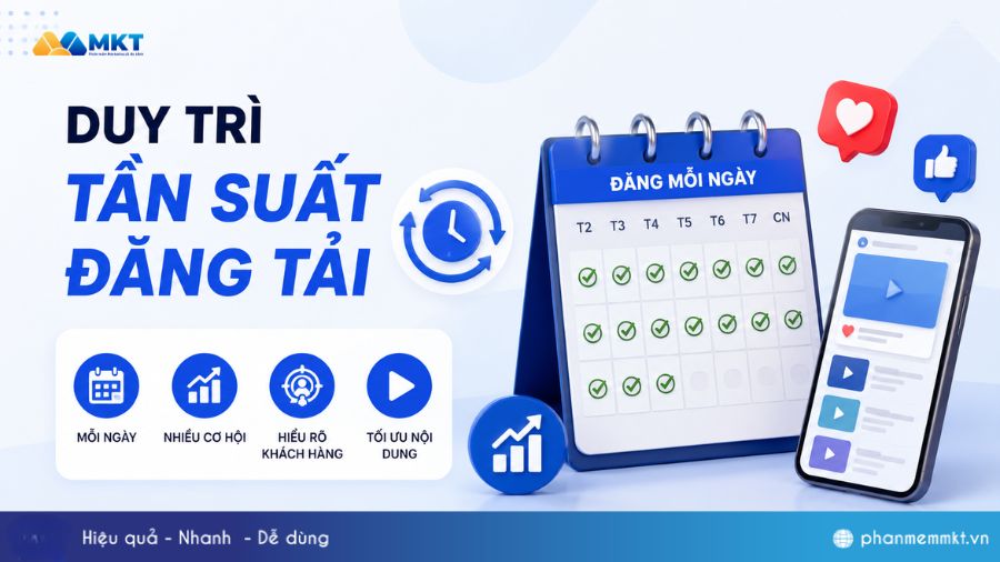 Viral Video Marketing là gì? Chiến lược tạo video viral từ A-Z 6 7 Yếu tố khiến một video dễ viral: Duy trì tần suất đăng tải