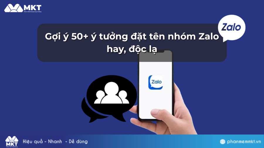 Đặt tên nhóm Zalo hay