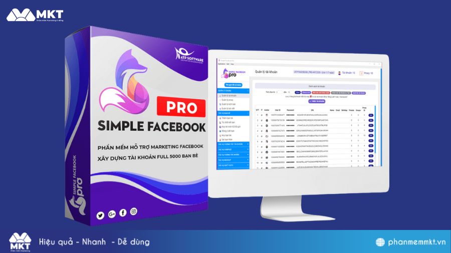 Tool nuôi acc Facebook miễn phí - Simple Facebook Pro