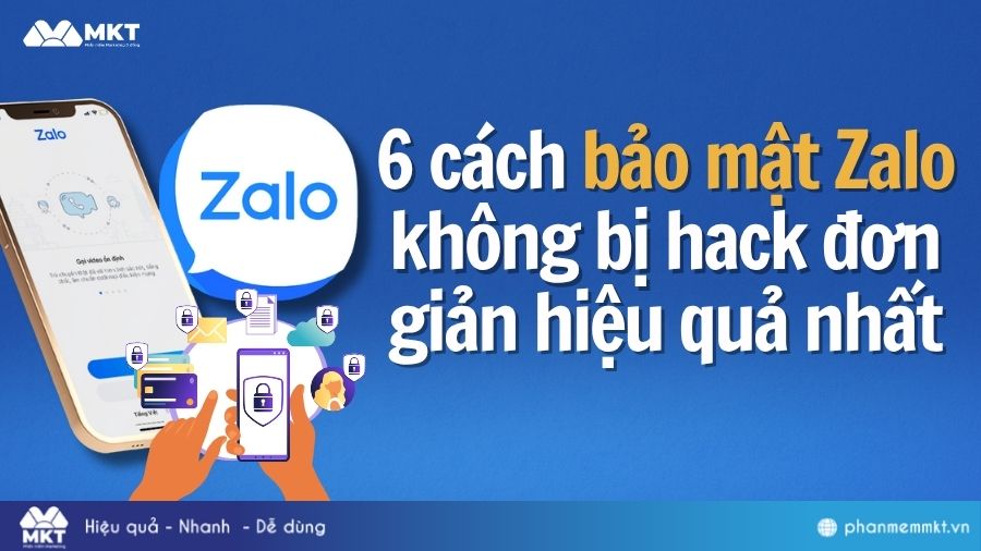Cách bảo mật Zalo không bị hack