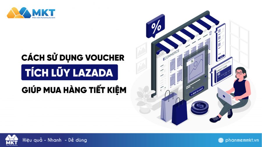Cách dùng voucher tích lũy Lazada khi mua hàng