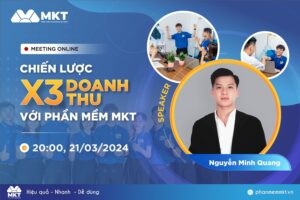 Phần mềm MKT đào tạo khách hàng online